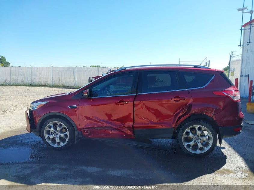 2014 Ford Escape Titanium VIN: 1FMCU9J90EUB01974 Lot: 39567909
