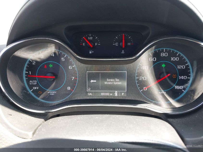 2017 Chevrolet Cruze Lt Auto VIN: 3G1BE6SM2HS508741 Lot: 39567914