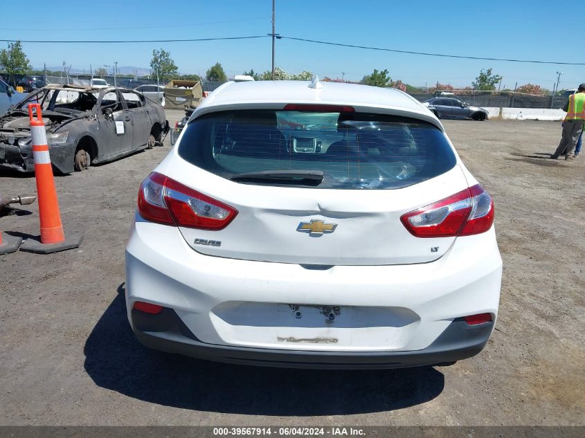 2017 Chevrolet Cruze Lt Auto VIN: 3G1BE6SM2HS508741 Lot: 39567914