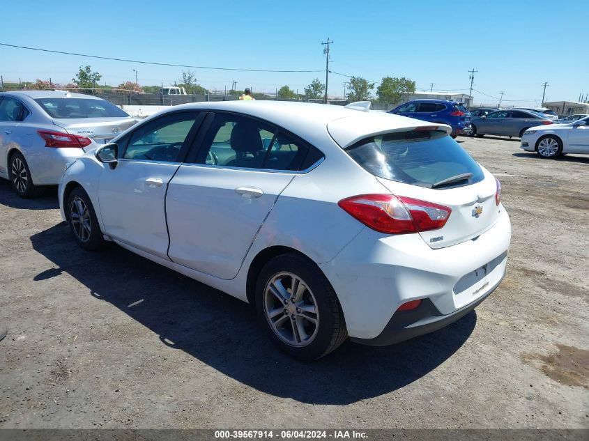 2017 Chevrolet Cruze Lt Auto VIN: 3G1BE6SM2HS508741 Lot: 39567914