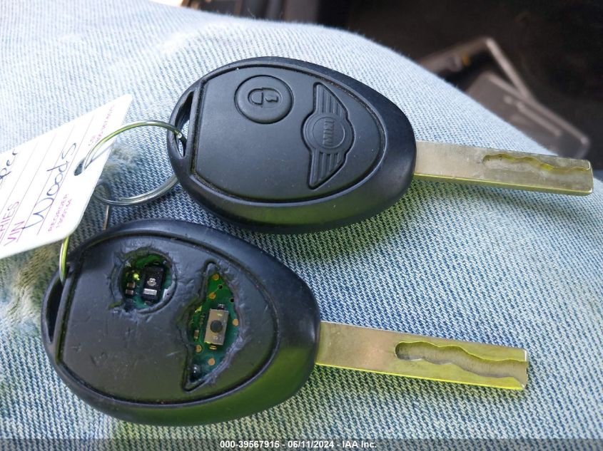 2004 Mini Cooper VIN: WMWRC334X4TJ58510 Lot: 39567915