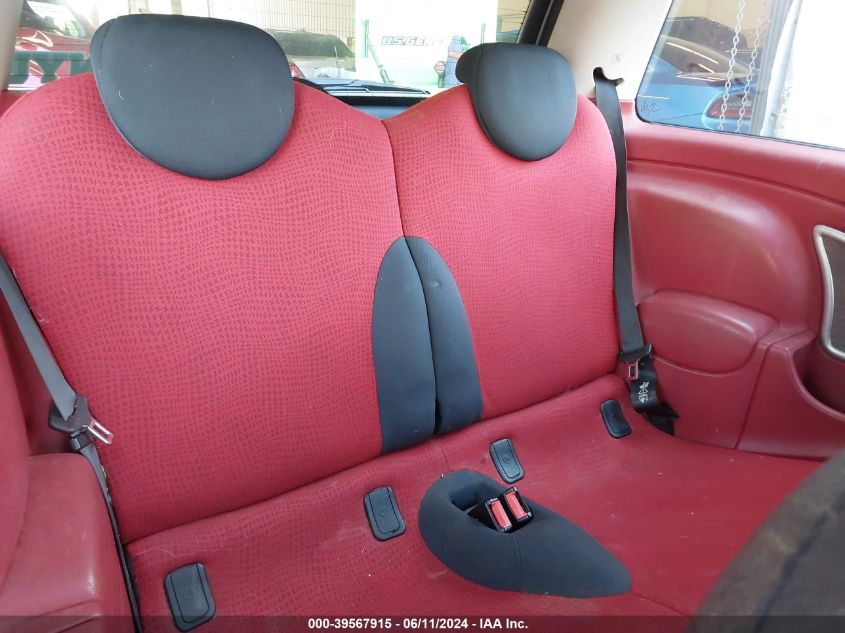 2004 Mini Cooper VIN: WMWRC334X4TJ58510 Lot: 39567915