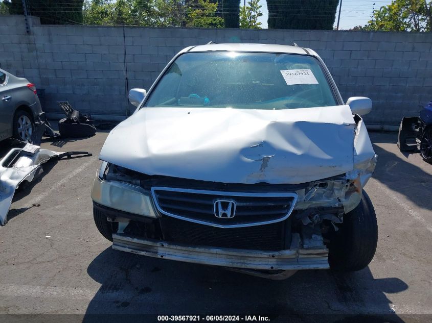 2002 Honda Odyssey Ex-L VIN: 5FNRL18012B035434 Lot: 39567921