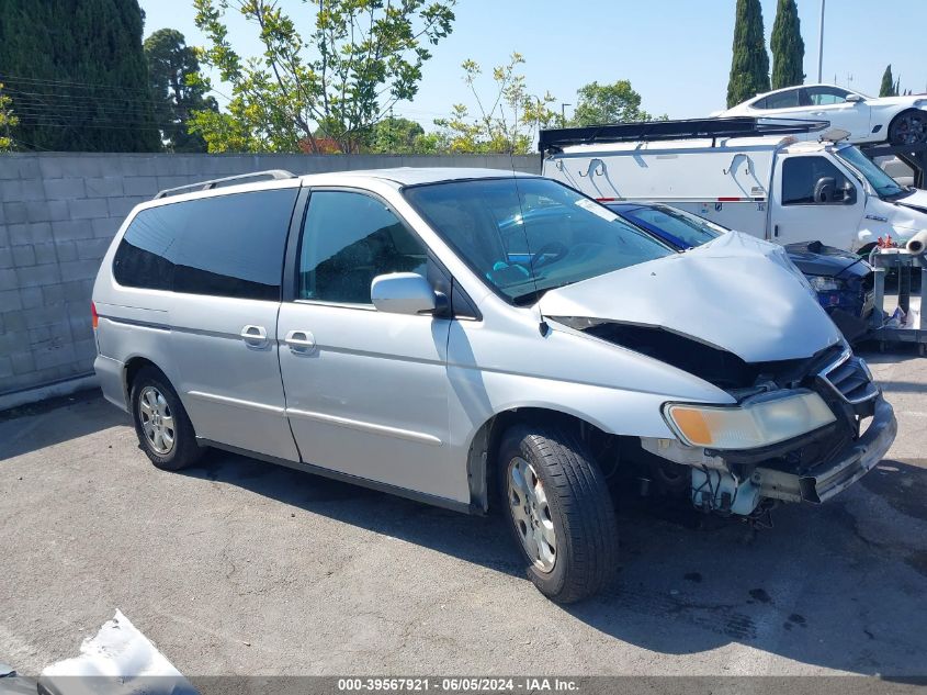 2002 Honda Odyssey Ex-L VIN: 5FNRL18012B035434 Lot: 39567921