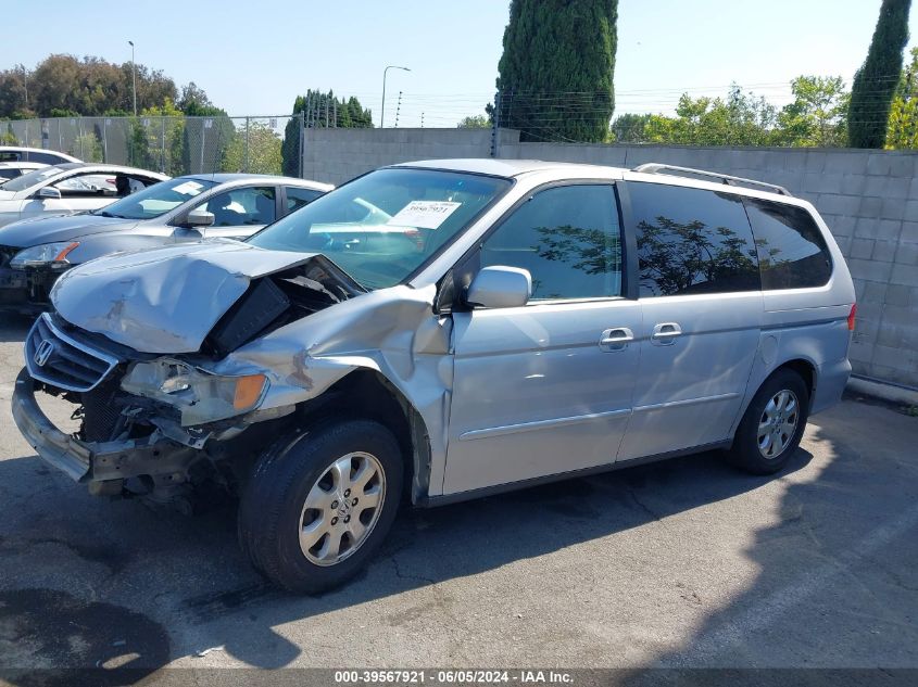 2002 Honda Odyssey Ex-L VIN: 5FNRL18012B035434 Lot: 39567921