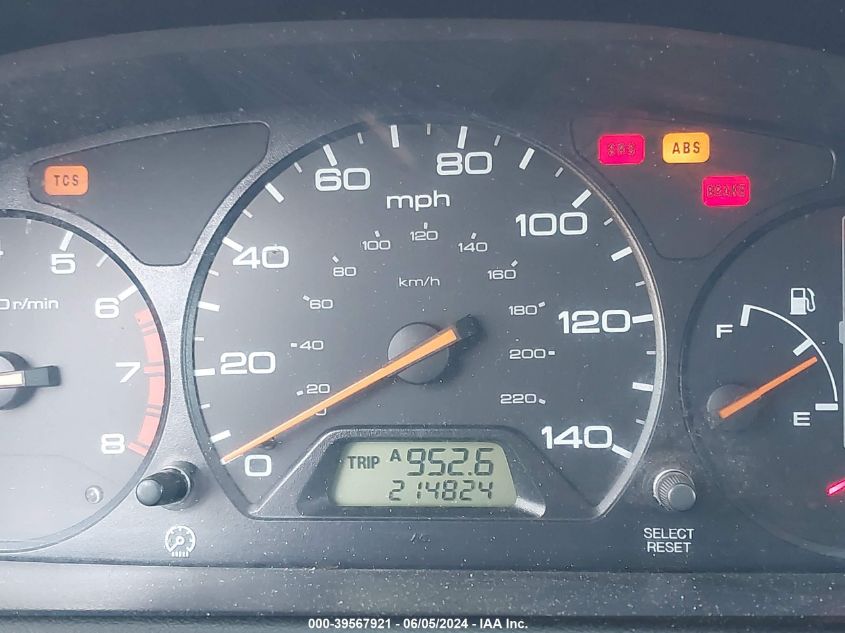 2002 Honda Odyssey Ex-L VIN: 5FNRL18012B035434 Lot: 39567921