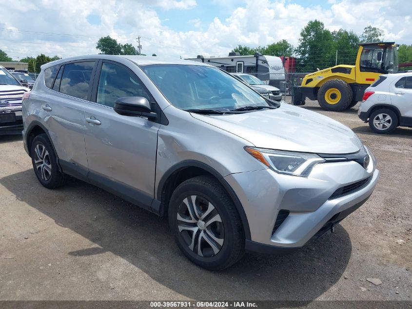 2018 Toyota Rav4 Le VIN: 2T3BFREV0JW791160 Lot: 39567931