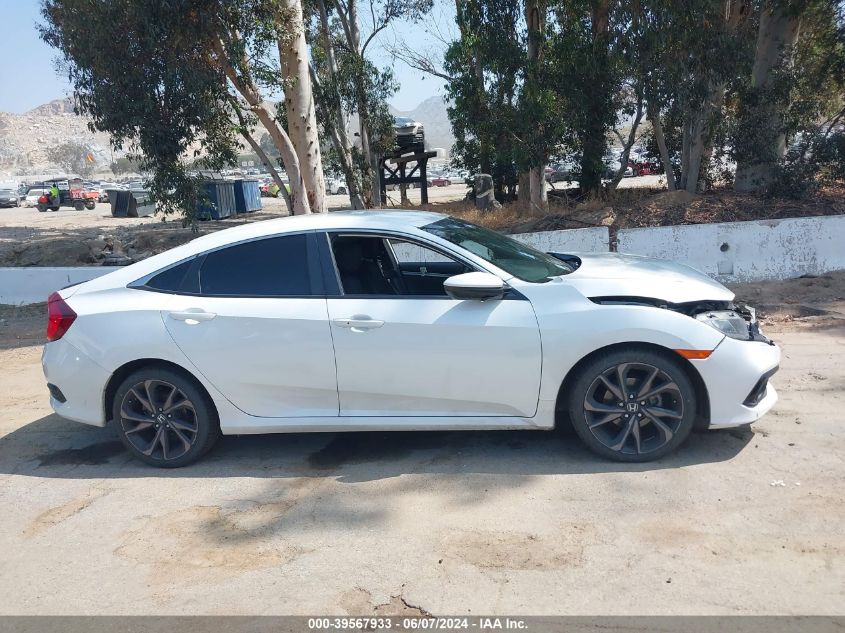 2020 Honda Civic Sport VIN: 19XFC2F8XLE214984 Lot: 39567933