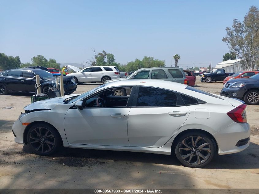 2020 Honda Civic Sport VIN: 19XFC2F8XLE214984 Lot: 39567933