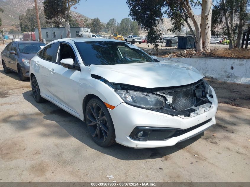 2020 Honda Civic Sport VIN: 19XFC2F8XLE214984 Lot: 39567933