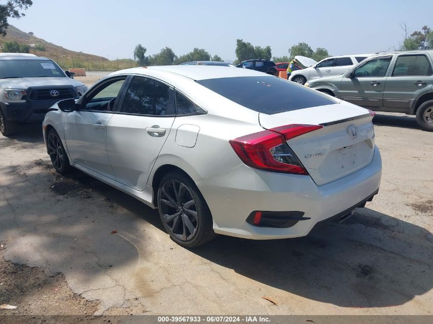 2020 Honda Civic Sport VIN: 19XFC2F8XLE214984 Lot: 39567933