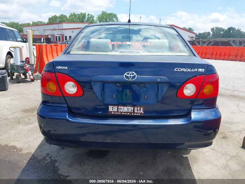 2004 Toyota Corolla Le VIN: JTDBR32E942029788 Lot: 39567934