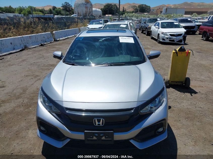 2019 Honda Civic Ex VIN: SHHFK7H61KU408578 Lot: 39567937