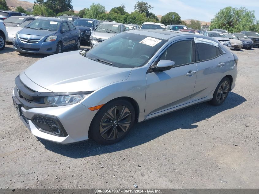 2019 Honda Civic Ex VIN: SHHFK7H61KU408578 Lot: 39567937