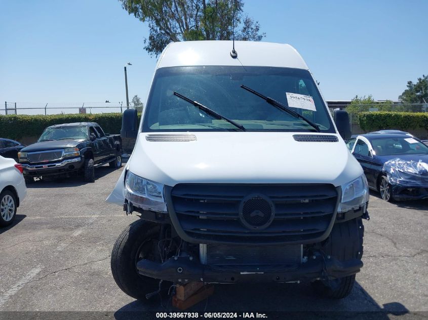 2023 Mercedes-Benz Sprinter 2500 High Roof 4-Cyl Diesel Ho VIN: W1Y4NCHY1PT122286 Lot: 39567938