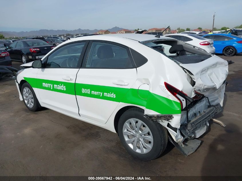 2020 Hyundai Accent Se VIN: 3KPC24A66LE103095 Lot: 39567942