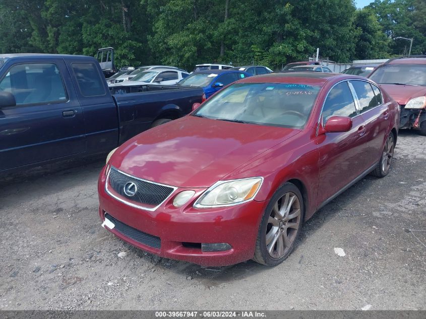 2006 Lexus Gs 300 VIN: JTHBH96S565044536 Lot: 39567947