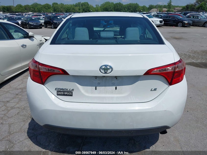 VIN 2T1BURHE9KC137111 2019 TOYOTA COROLLA LE