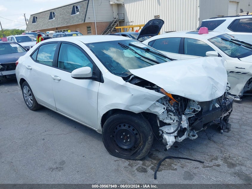 VIN 2T1BURHE9KC137111 2019 TOYOTA COROLLA LE