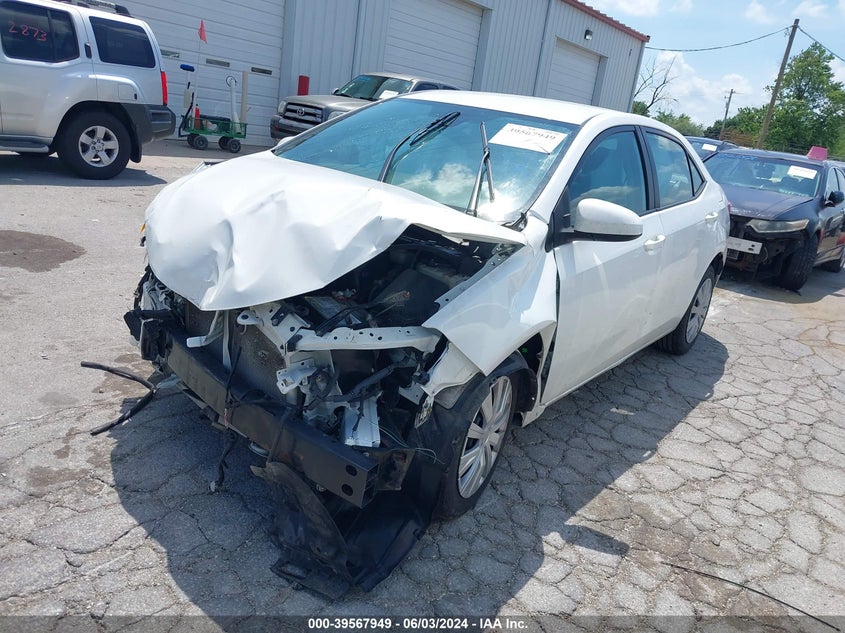 VIN 2T1BURHE9KC137111 2019 TOYOTA COROLLA LE