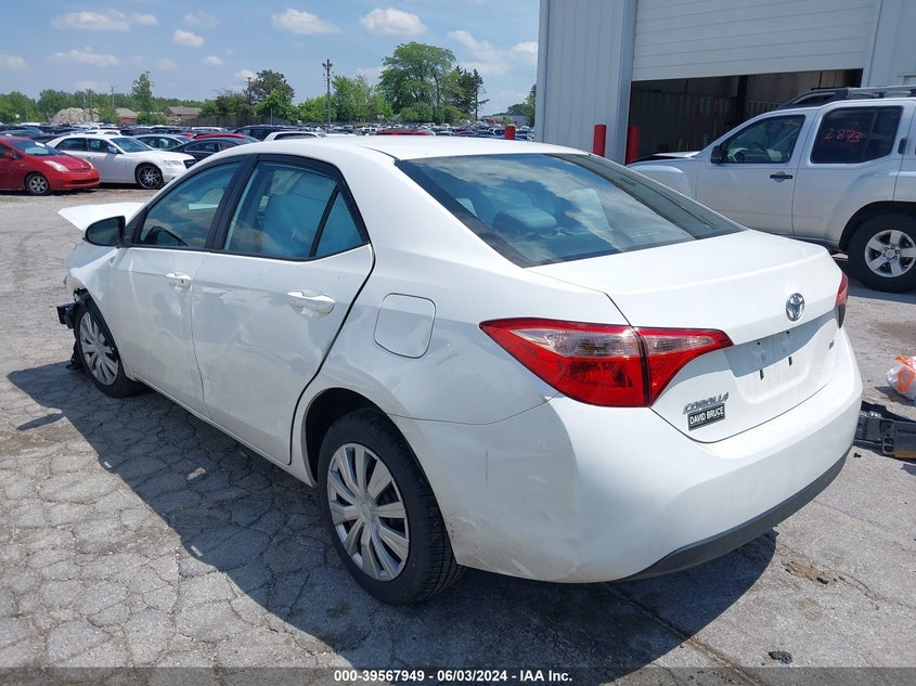 VIN 2T1BURHE9KC137111 2019 TOYOTA COROLLA LE