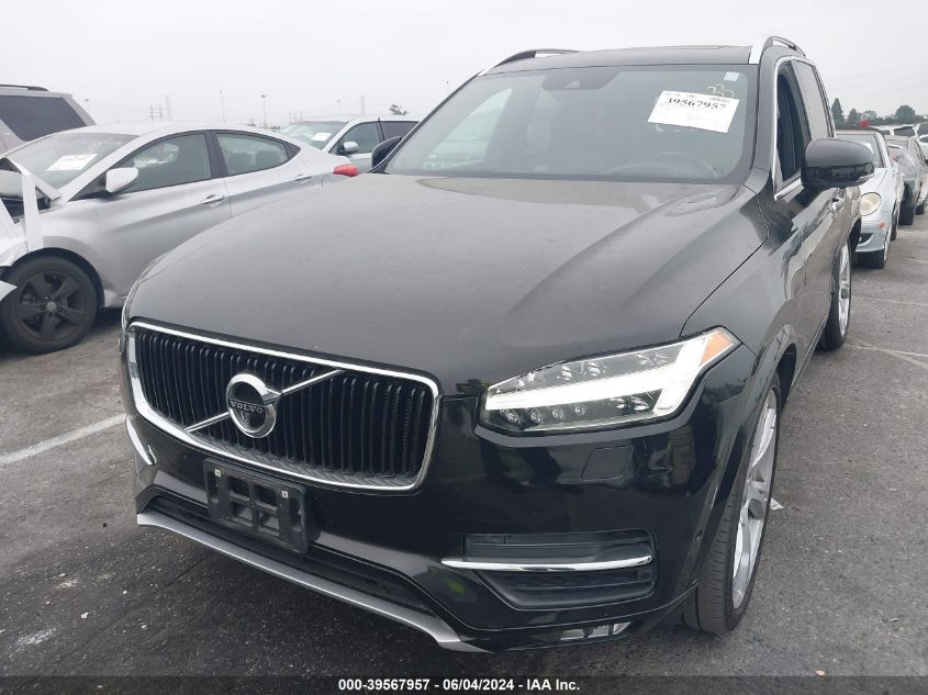 2018 Volvo Xc90 T6 Momentum VIN: YV4A22PK1J1202274 Lot: 39567957