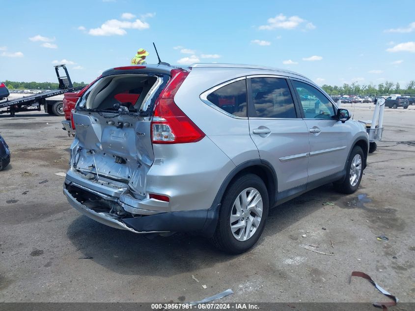 2015 Honda Cr-V Ex-L VIN: 2HKRM4H72FH655244 Lot: 39567961