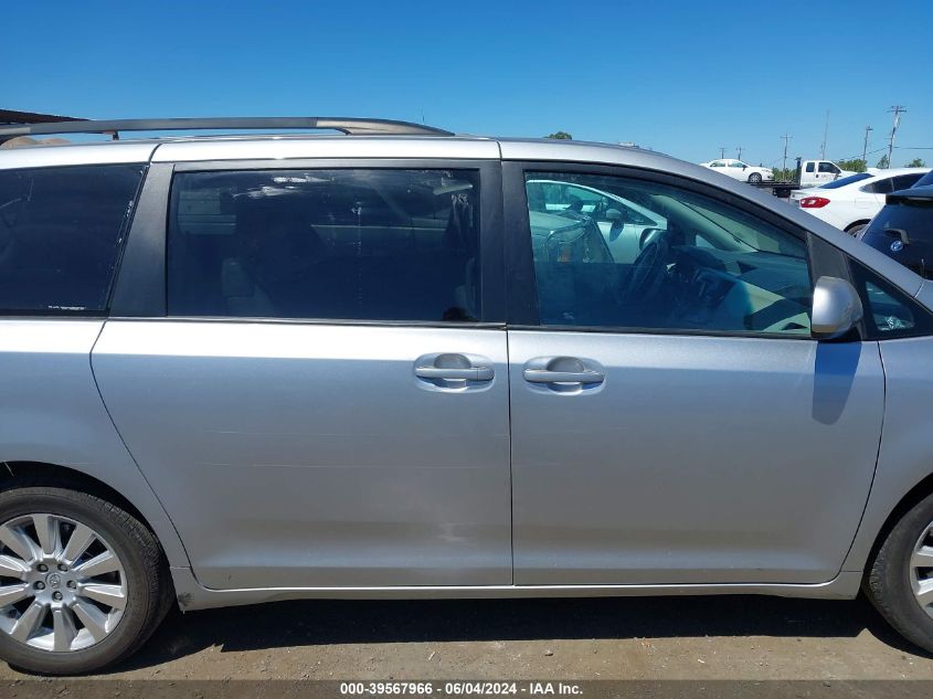 2014 Toyota Sienna Xle 7 Passenger VIN: 5TDDK3DC8ES077009 Lot: 39567966