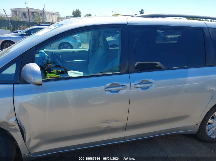 2014 Toyota Sienna Xle 7 Passenger VIN: 5TDDK3DC8ES077009 Lot: 39567966