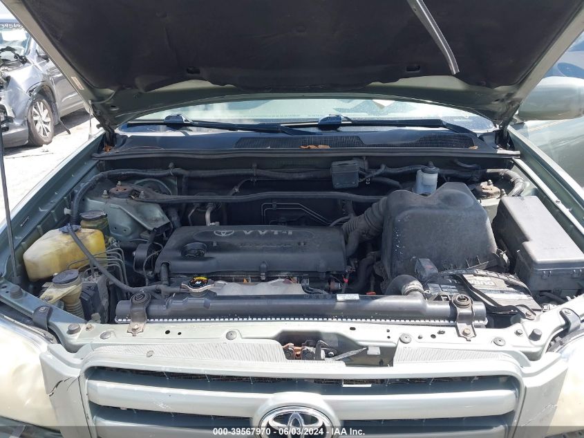 2005 Toyota Highlander VIN: JTEGD21A650120751 Lot: 39567970