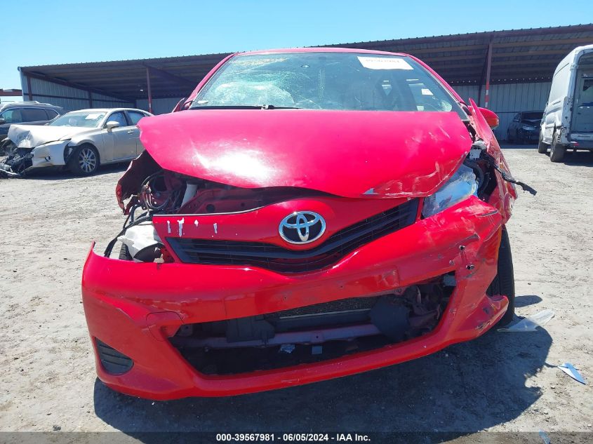 2013 Toyota Yaris Le VIN: JTDKTUD31DD552536 Lot: 39567981