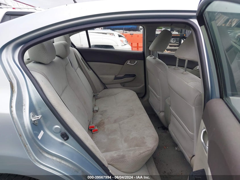 2012 Honda Civic Hybrid VIN: JHMFB4F24CS001826 Lot: 39567994