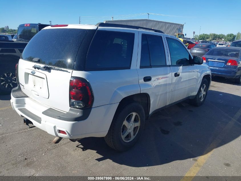 2006 Chevrolet Trailblazer Ls/Lt VIN: 1GNDT13S062220478 Lot: 39567998