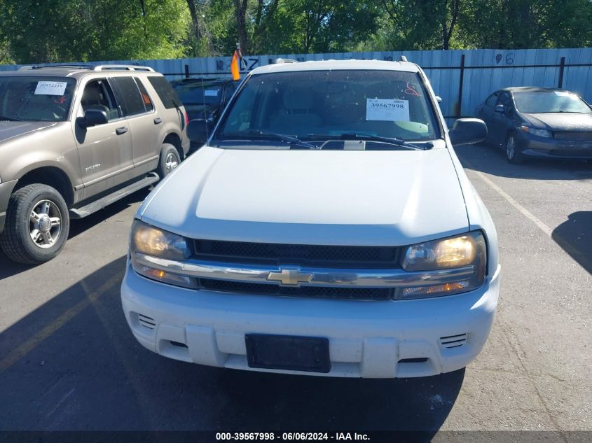 2006 Chevrolet Trailblazer Ls/Lt VIN: 1GNDT13S062220478 Lot: 39567998
