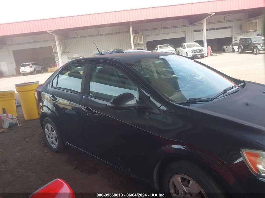 2014 Chevrolet Sonic Ls Auto VIN: 1G1JA5SH2E4234196 Lot: 39568010