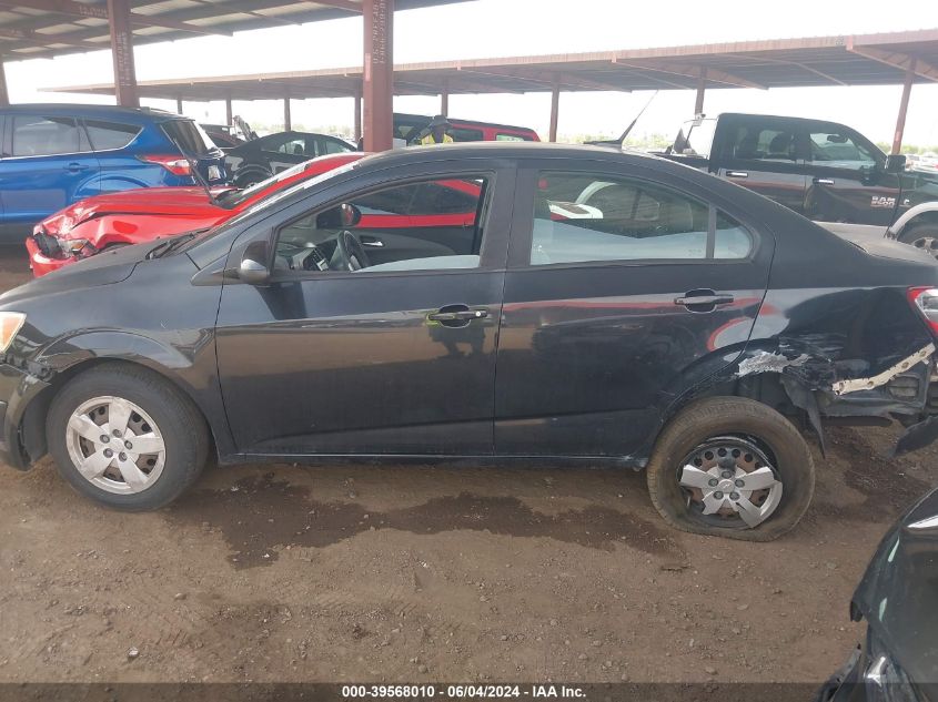 2014 Chevrolet Sonic Ls Auto VIN: 1G1JA5SH2E4234196 Lot: 39568010