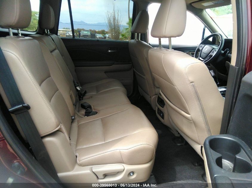 2016 Honda Pilot Touring VIN: 5FNYF5H93GB038089 Lot: 39568013