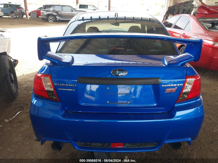 2011 Subaru Impreza Wrx Sti VIN: JF1GV8J65BL519036 Lot: 39568016