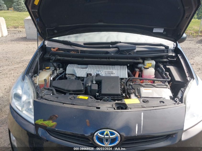 2011 Toyota Prius Three VIN: JTDKN3DU4B0302645 Lot: 39568025