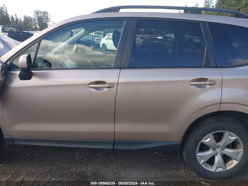 2014 Subaru Forester 2.5I Premium VIN: JF2SJAEC0EH421273 Lot: 39568039