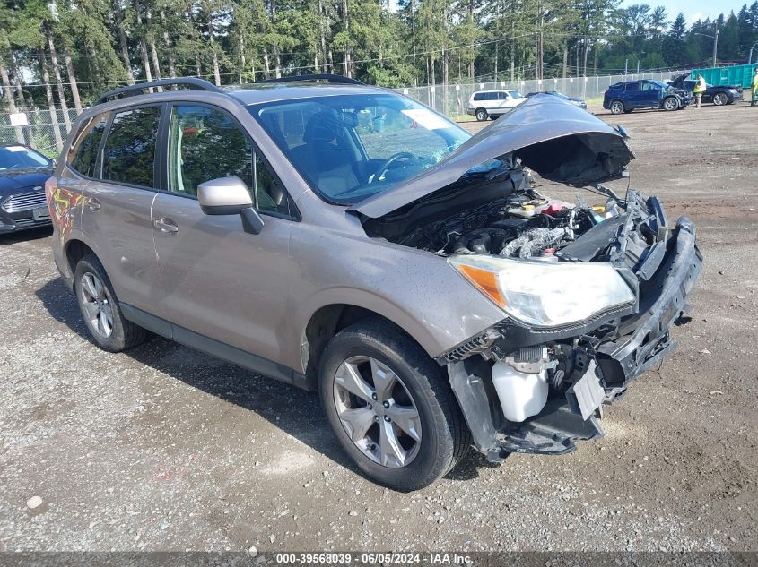 2014 Subaru Forester 2.5I Premium VIN: JF2SJAEC0EH421273 Lot: 39568039