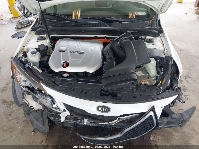 2012 Kia Optima Hybrid Ex VIN: KNAGM4AD8C5019122 Lot: 39568040