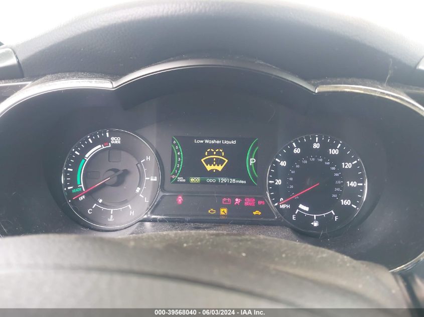 2012 Kia Optima Hybrid Ex VIN: KNAGM4AD8C5019122 Lot: 39568040