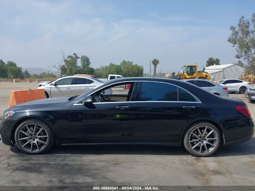 2020 Mercedes-Benz S 560 VIN: W1KUG8DB9LA569747 Lot: 39568041