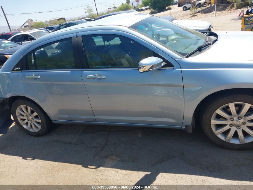 2013 Chrysler 200 Limited VIN: 1C3CCBCG1DN556226 Lot: 39568056