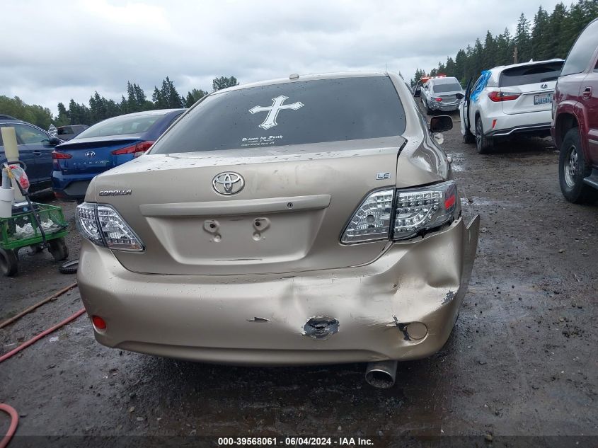 2009 Toyota Corolla Le VIN: 1NXBU40E59Z051530 Lot: 39568061