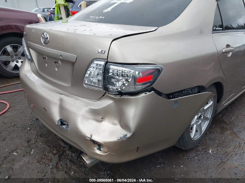 2009 Toyota Corolla Le VIN: 1NXBU40E59Z051530 Lot: 39568061