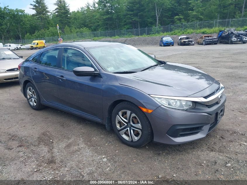 2018 Honda Civic Lx VIN: 19XFC2F53JE201111 Lot: 39568081