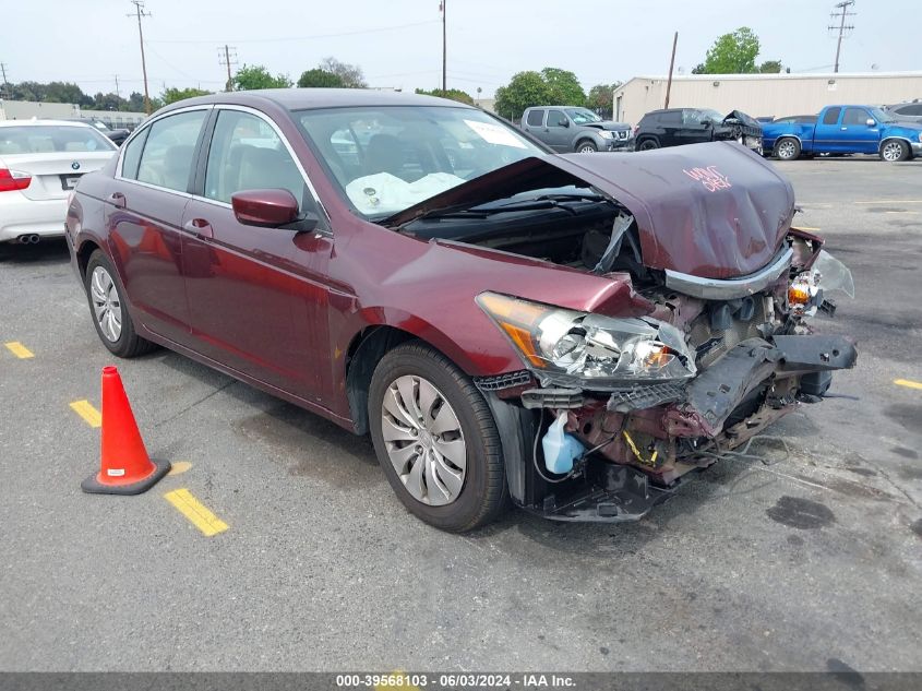 2011 Honda Accord 2.4 Lx VIN: 1HGCP2F37BA069482 Lot: 39568103