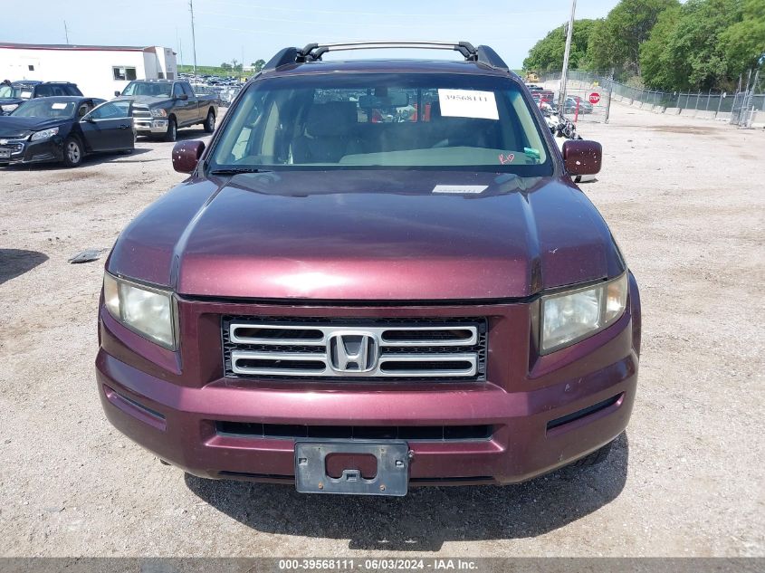 2008 Honda Ridgeline Rtl VIN: 2HJYK16588H501212 Lot: 39568111